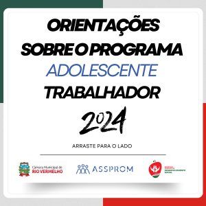 Leia mais sobre o artigo Edital Programa Adolescente Trabalhador