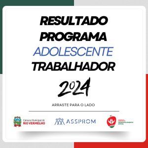 Leia mais sobre o artigo Confira o resultado do processo de seleção do Programa Adolescente Trabalhador 2024.